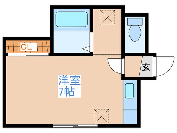 アイア－ル中の島Ⅱの物件間取画像